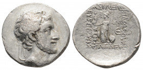 GREEK
KINGS of CAPPADOCIA. Ariarathes X (42-36 BC)
Drachm Silver (18mm 3.2g)