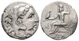Greek
KINGS of MACEDON. Alexander III (Circa 336-323 BC)
Drachm Silver (17.6mm 4.1g)