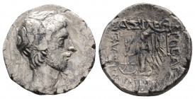 Greek
KINGS OF CAPPADOCIA. Ariobarzanes III Eusebes Philoromaios (Circa 52-42 BC).
Drachm Silver (16.5mm 3.3g)