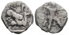 Greek
CYPRUS, Kition. Baalmelek II (Circa 425-400 BC)
Tetrobol Silver (14.7mm 3.5g)