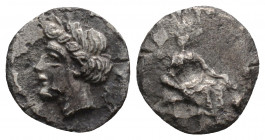 Greek 
Cilicia. Mallos (Circa 385-375 BC.) 
AR Obol ( 10.4 mm 0.60 g)