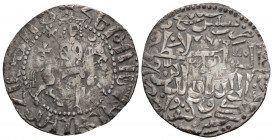 Medieval
ARMENIA, Cilician Armenia. Royal. Hetoum I (1226-1270 AD). Citing the Seljuk of Rum Kaykhusraw II. Sis mint.
Tram Silver (23.9mm 2.9g)