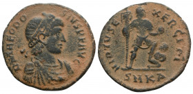 Roman Imperial
Theodosius I (379-395 AD). Kyzikos
AE Bronze (22.7mm 3.7g)