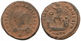 Roman Imperial
Valentinian II (375-392 AD). Antioch
AE Follis (23.5mm 4.1g)