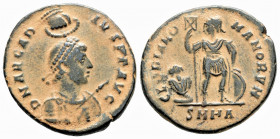 Roman Imperial 
Arcadius (383-408 AD). Heraclea
AE Follis (22.8mm 5.4g)