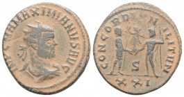 Roman Imperial
Maximian (293-295 AD). Kyzikos
Antoninianus (22.3mm 4.1g)