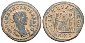Roman Imperial
Carus (282-283 AD). Antioch
BI Radiate (21.8mm 4.1g)