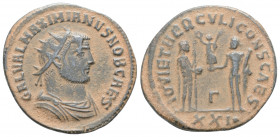 Roman Imperial
Galerius Maximianus as Caesar (293-305 AD). Antioch
Antoninianus (22.8mm 3.4g)
