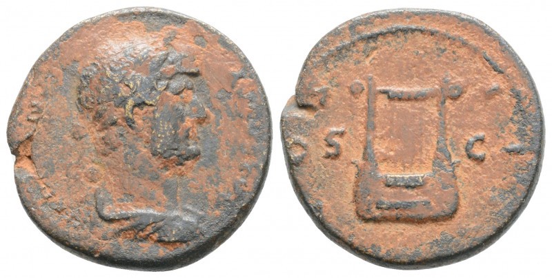 Roman Imperial
Hadrian (117-138 AD). Rome, for circulation in Syria
AE Quadrans ...
