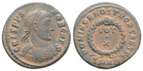 Roman Imperial
Crispus, as Caesar (316-326 AD). Heraclea
Follis (18.4mm 3.7g)