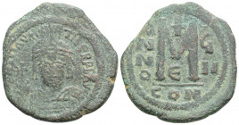 Byzantine
Maurice Tiberius (582-602 AD). Constantinople
AE Follis (31.5mm 11g)