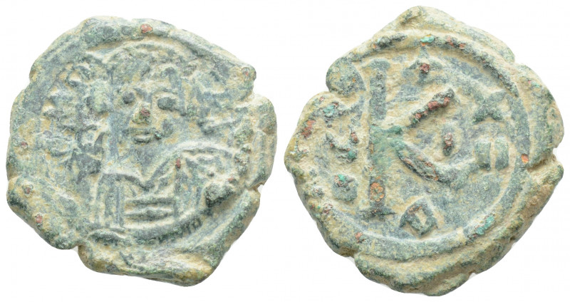 Byzantine
Maurice Tiberius (582-602 AD). Nicomedia
AE Bronze (23.1mm 5.9g)