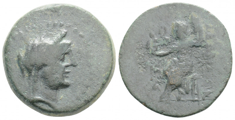 Greek
CILICIA, Adana.( Circa 164-27 BC)
AE Bronze ( 22mm 7.5 g)
