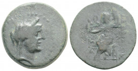 Greek
CILICIA, Adana.( Circa 164-27 BC)
AE Bronze ( 22mm 7.5 g)