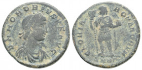 Roman Imperial
Honorius (393-423 AD). 
AE Follis (21.6mm 5.1g)