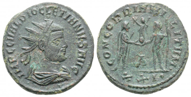Roman Imperial
Diocletian (284-305 AD). Kyzikos
Antoninianus (21mm 3.7g)