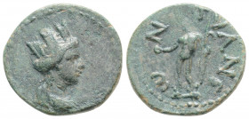 Roman Provincial
CAPPADOCIA, Tyana. semi-autonomous issue (1st or 2nd century AD)
AE Bronze (18.8mm 3.3g)