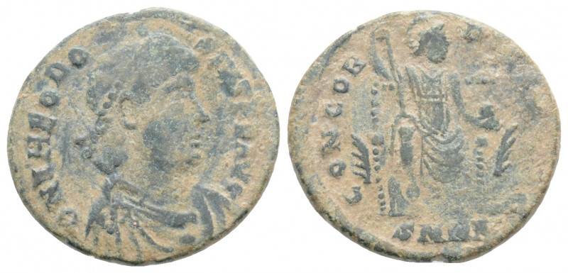 Roman Imperial
Theodosius I (379-395 AD). Nicomedia
AE Follis (18.1mm 2.2g)