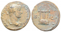 Roman Imperial
Hadrian (117-138 AD). Rome, for circulation in Syria
AE Quadrans (19.9mm 3.4g)