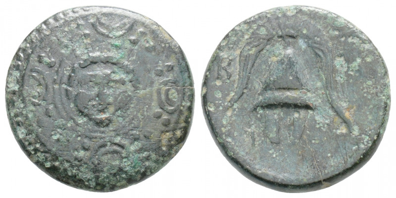 Greek Coins
KINGS OF MACEDON, Salamis. (323-317 BC).
AE Bronze (17.3mm 3.6g)