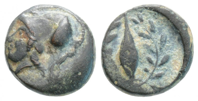 Greek
AEOLIS, Elaia. (Circa Mid 4th-3rd century BC)
AE Bronze (10.7mm 1.12g)