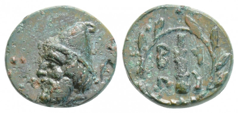 Greek
TROAS, Birytis. (Circa 350-300 BC)
AE Bronze (11.9mm 1.32g)