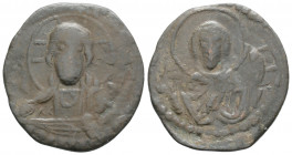 Byzantine
ANONYMOUS Attributed to Romanus IV (1068-1071 AD). Constantinople
AE Follis (25.7mm 4.4g)
