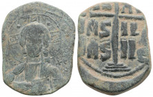 Byzantine
Anonymous attributed to Romanus III (1028-1034 AD). Constantinople.
AE Follis (30.4mm 11.3g)