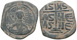 Byzantine
Anonymous attributed to Romanus III (1028-1034 AD). Constantinople.
AE Follis (32.8mm 13.4g)
