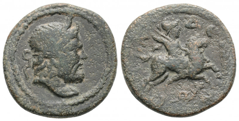 Greek
PISIDIA, Isinda. (Circa 2nd-1st century BC)
AE Bronze (20.8mm 4.8g)