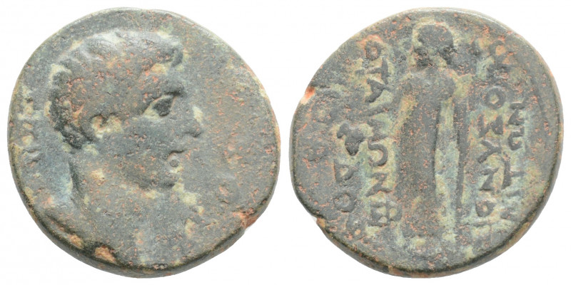 Roman Provincial
PHRYGIA, Dionysopolis. Augustus (27 BC-14 AD)
AE Bronze (18.2mm...