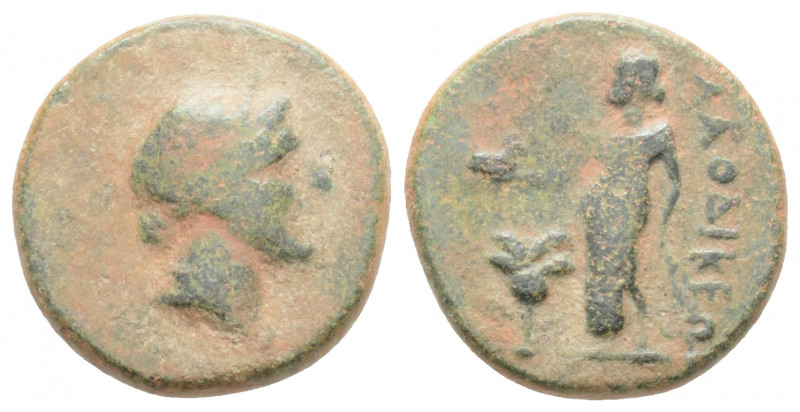 Greek 
PHRYGIA, Laodicea. (Circa 2nd-1st century BC)
AE Bronze (14.9mm 2.3g)