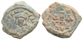 Byzantine
Maurice Tiberius (582-602 AD). Kyzikos
AE Decanummium (19.1mm 3.6g)