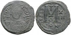Byzantine
Justinian I (527-565 AD). Constantinople
AE Follis (40.3mm 21.4g)