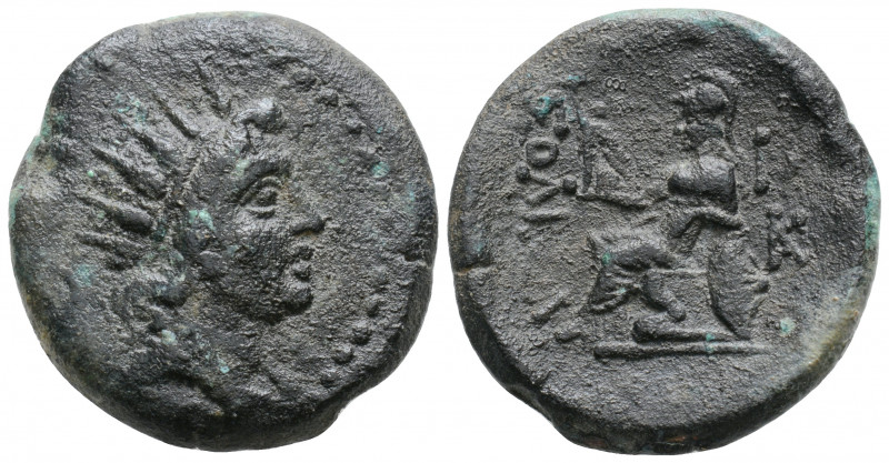 Greek
CILICIA, Soloi. (Circa 100-30 BC)
AE Bronze (26.1mm 12.1g)