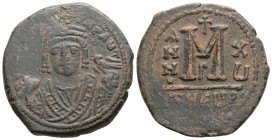 Byzantine
Maurice Tiberius (582-602 AD). Antioch
AE Follis (28.2mm 11g)