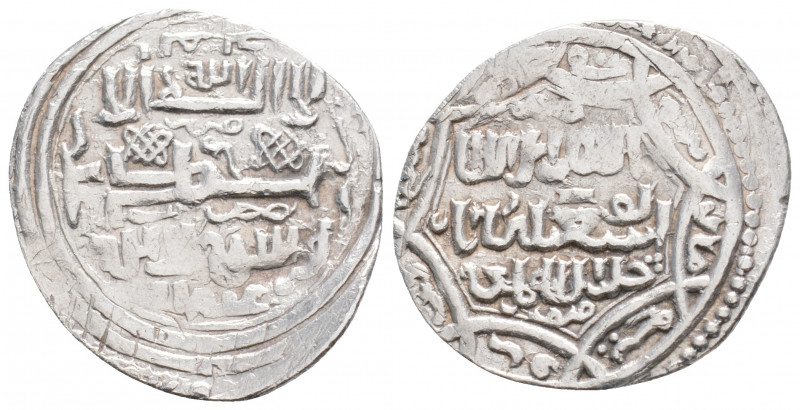 Islamic
Ilkhanids, Abu Sa'id Bahadur ( 1329 AD) Type G. Qazwin mint
AR 2 Dirhams...