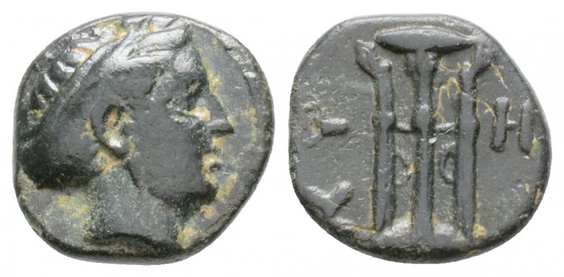 Greek
MYSIA, Kyzikos.( Circa 3rd Century)
AE Chalkous (10.7mm 1.12g)