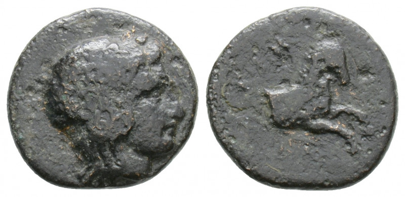 Greek Coins
MYSIA, Atarneos. (Circa 400-350 BC)
AE Bronze (13.4mm 1.75g)