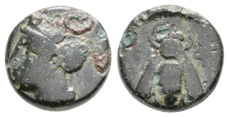 Greek
IONIA, Ephesos. (Circa 375-325 BC)
AE Bronze (10.5mm 1.4g)