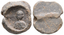Byzantine
Byzantnine lead seal. (8-13 th century)
(21 mm 11g)