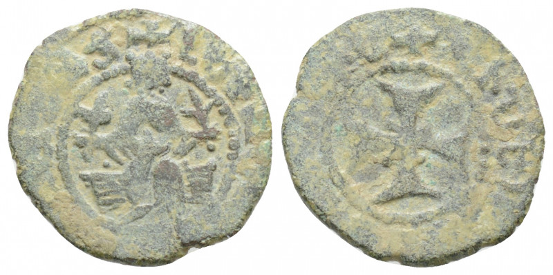 Medieval
ARMENIA. Levon IV (1320-1342 AD)
AE Pogh (16.6mm 1.1g)