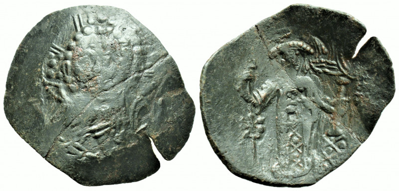 Byzantine
Michael VIII Palaeologus (1261-1282 AD) 
AETrachy ( 26.2 mm 2.1 g)