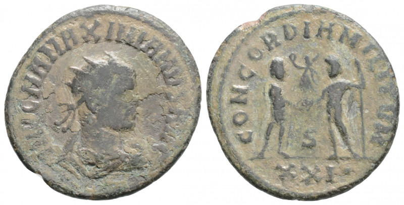 Roman Imperial
Maximianus Herculius (286-305 AD). Kyzikos. (Struck 293-295 AD)
A...