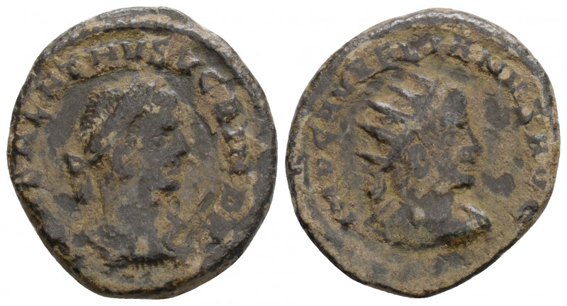 Roman Imperial
Aurelian and Vabalathus (271-272 AD). Antioch
Antoninianus (20mm ...