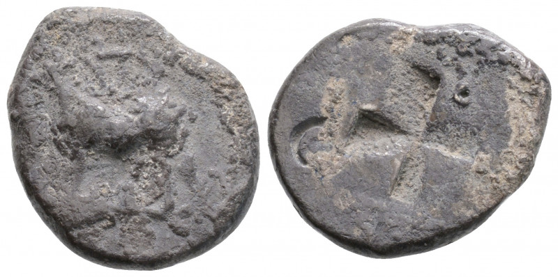 Greek
THRACE, Byzantion. (Circa 387/6-340 BC )
Siglos Silver (19.9mm 5.3g)