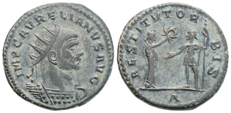 Roman Imperial
Aurelian (270-275 AD). Rome
Antoninianus (22.1mm 4.05g)