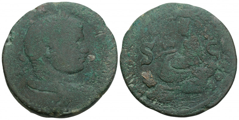 Roman Provincial
Seleukis und Pierien. Antiochia am Orontes. Elagabalus (218 - 2...