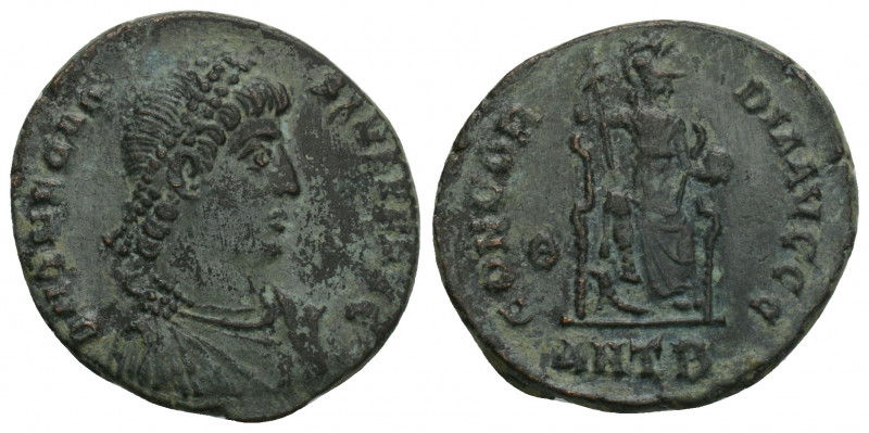 Roman Imperial
Theodosius I (379-395 AD). Kyzikos
AE Follis (18.8mm 2.4g)