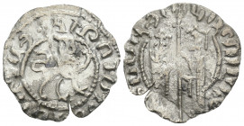 Medieval
Kingdom of Cilician Armenia, Hetoum I ( 1226-1270 AD.)
AR Tram. (21.2 mm 1.6 g)